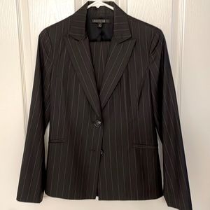 Lafayette 148 pinstripe pant suit